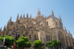 Vista exterior de la Catedral de Segovia
